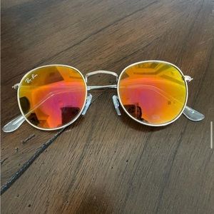 Red/Orange Tinted Raybans